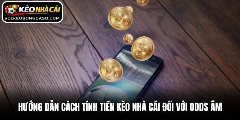 Hướng dẫn cách tính tiền kèo nhà cái đối với Odds âm