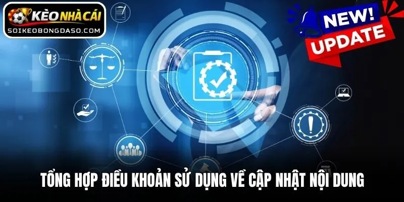Tổng hợp điều khoản sử dụng về cập nhật nội dung